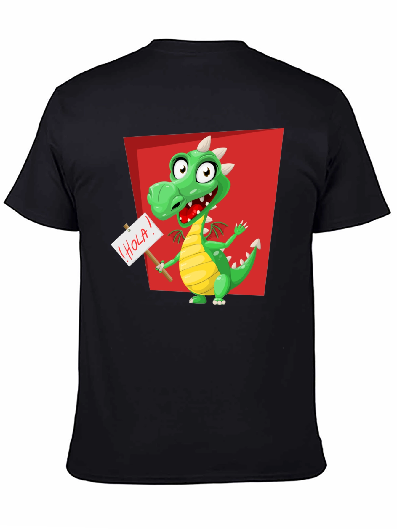 Funny Dragon Graphic T-Shirt - Hola!