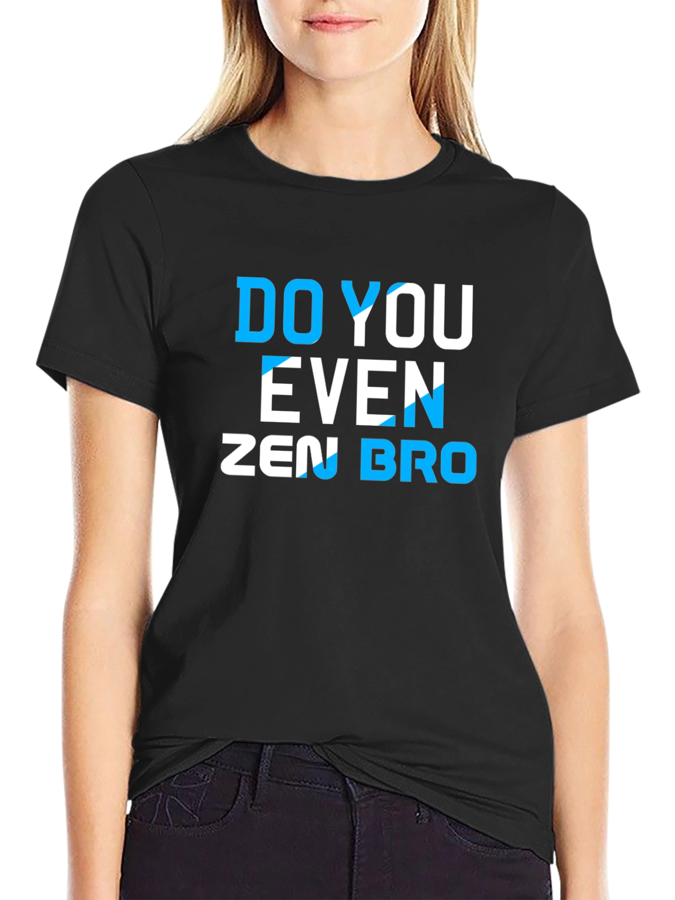 Do You Even Zen Bro T-Shirt - Funny Gym Workout Tee