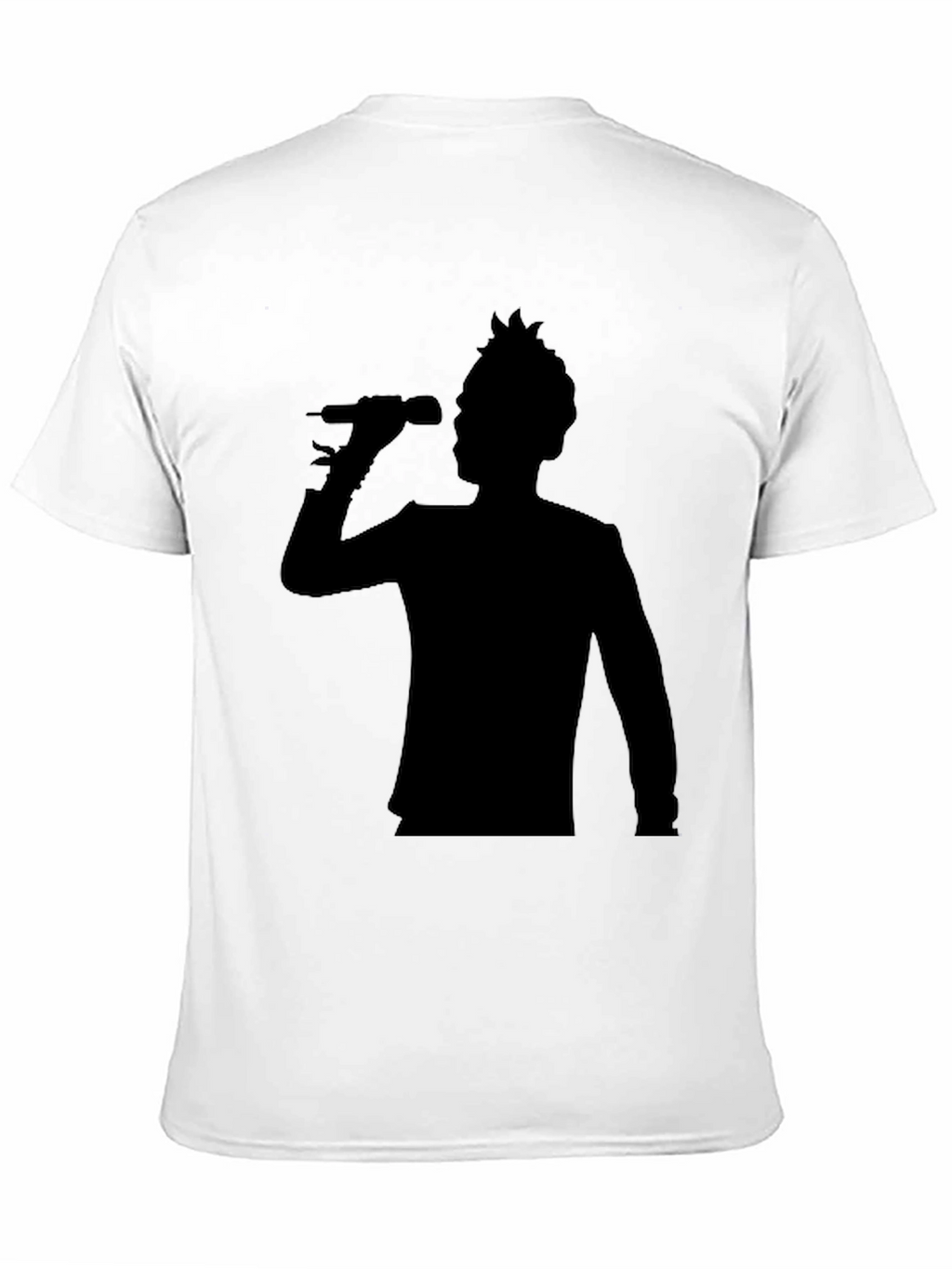 Silhouette Singer Black T-Shirt