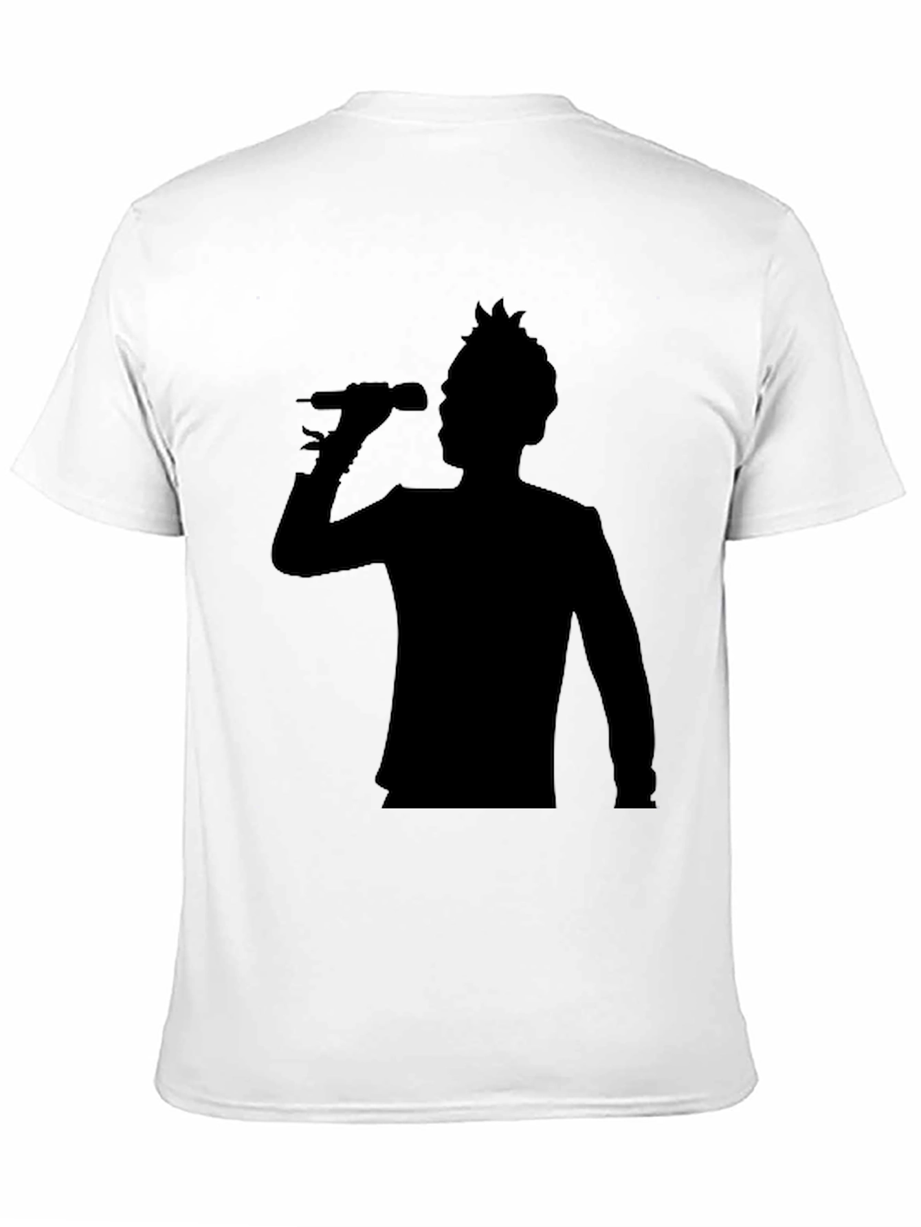 Silhouette Singer Black T-Shirt