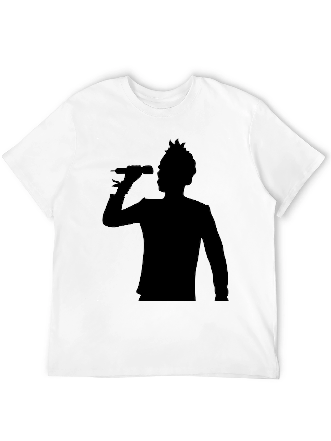 Silhouette Singer Black T-Shirt