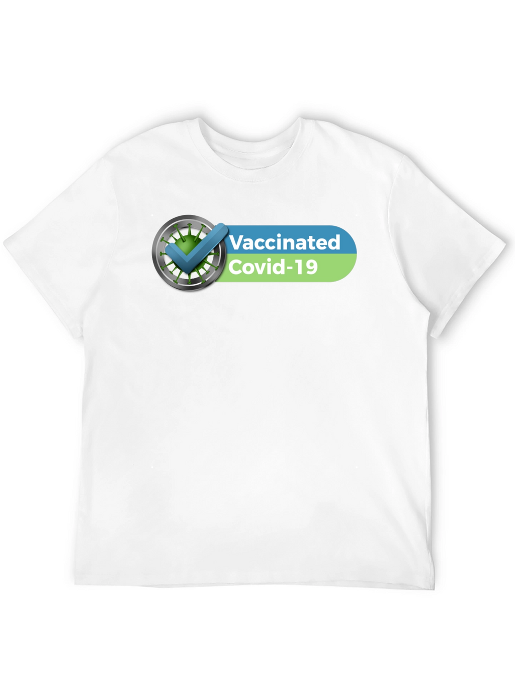 Vaccinated Covid-19 Checkmark T-Shirt