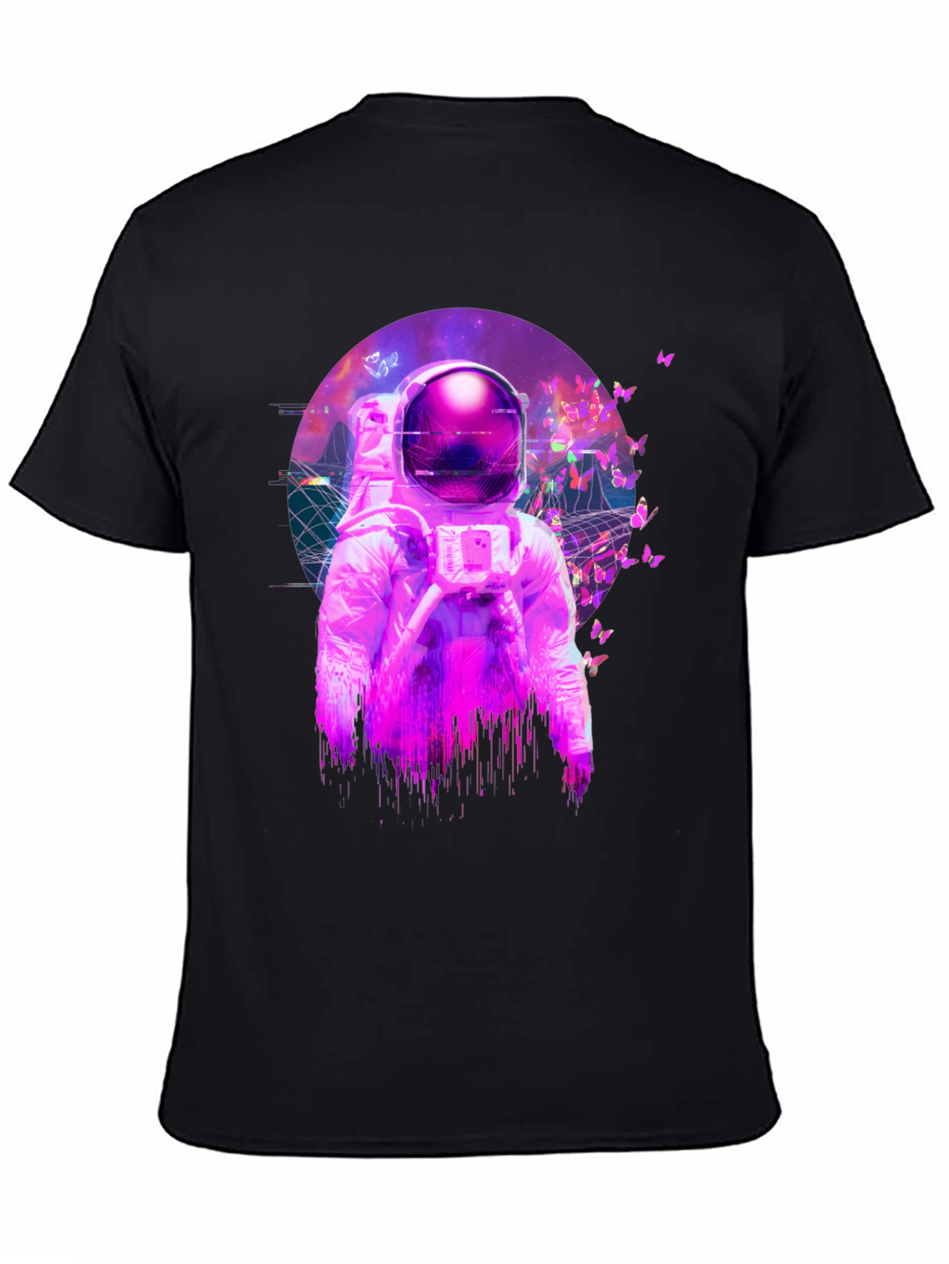 Astronaut Butterfly T-Shirt - Space Dreamer