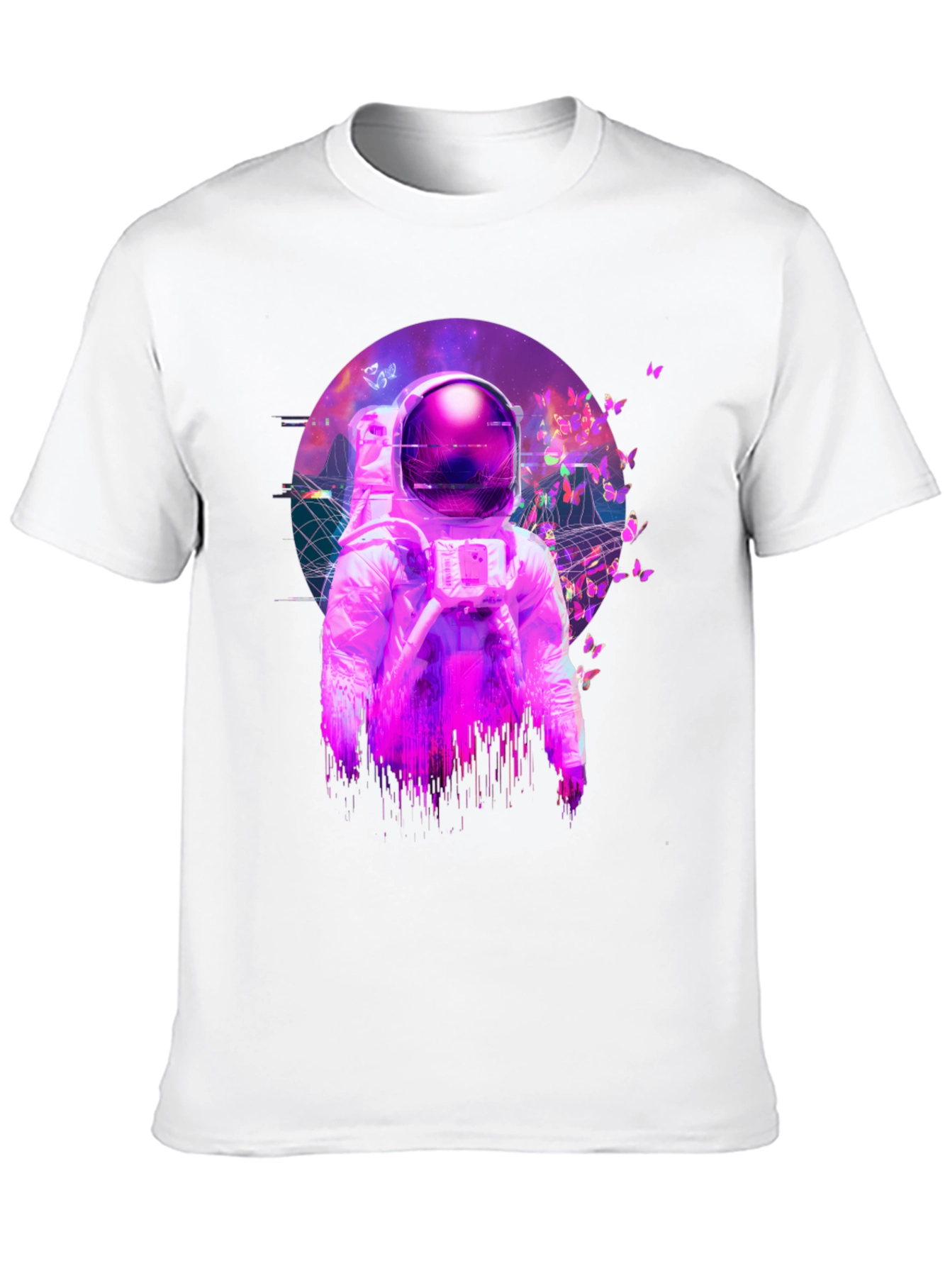 Astronaut Butterfly T-Shirt - Space Dreamer