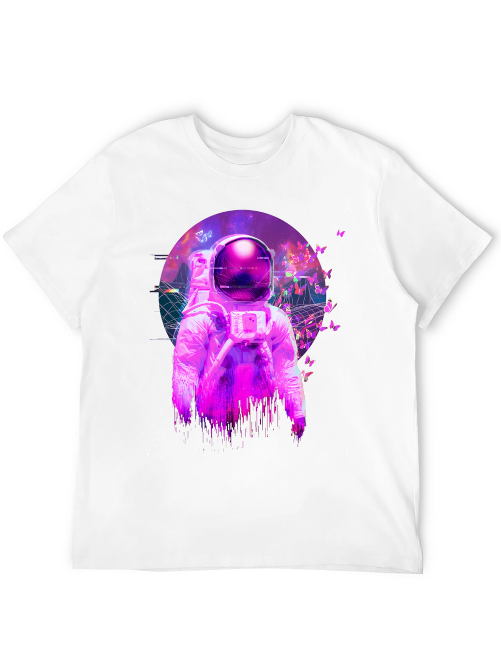 Astronaut Butterfly T-Shirt - Space Dreamer