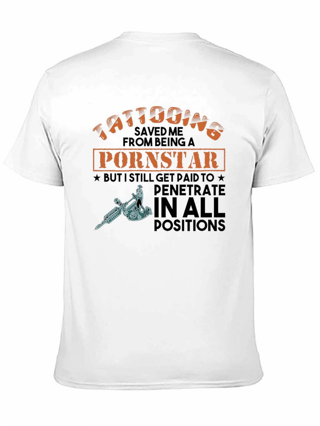 Tattooing Pornstar Graphic Tee