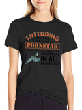 Tattooing Pornstar Graphic Tee