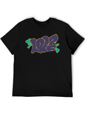 LOVE Graphic Print Crew Neck T-Shirt