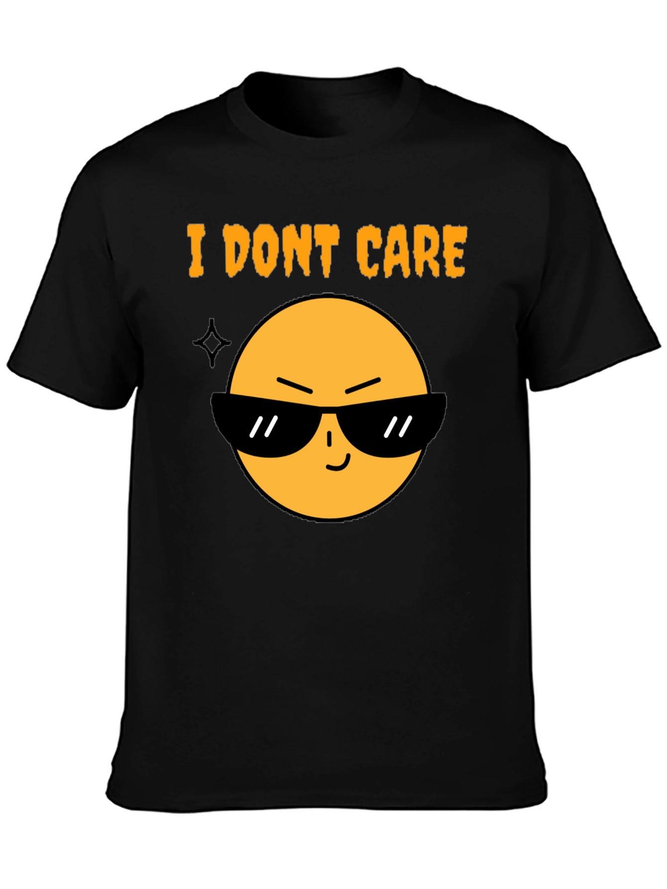 I Dont Care Emoji T-Shirt