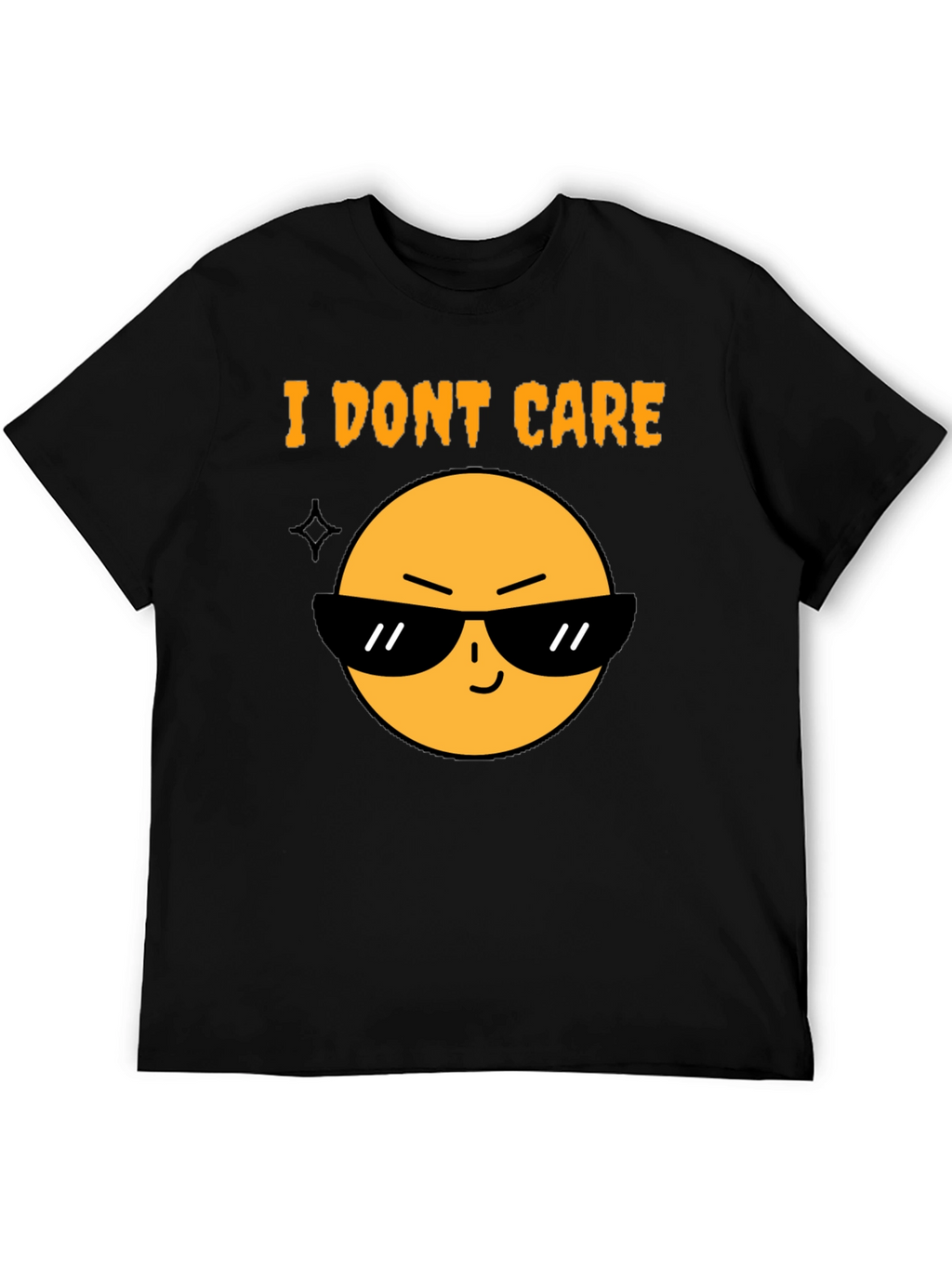 I Dont Care Emoji T-Shirt