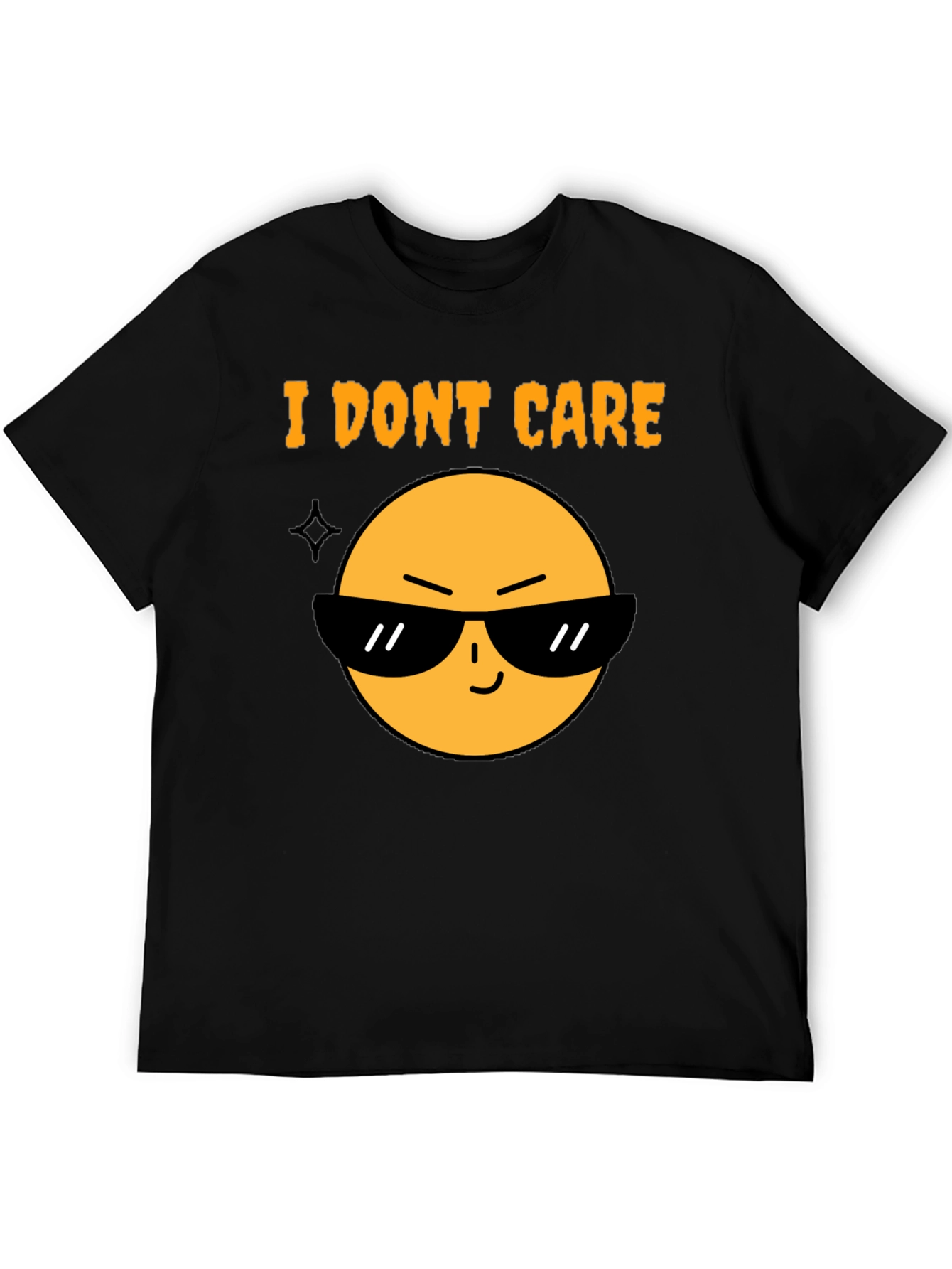 I Dont Care Emoji T-Shirt