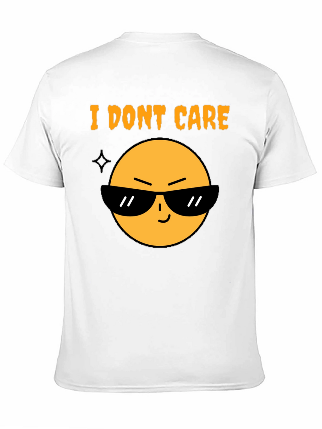 I Dont Care Emoji T-Shirt