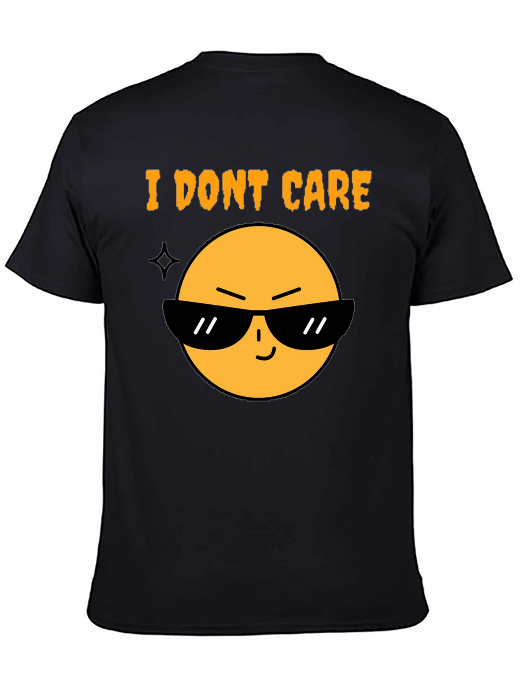 I Dont Care Emoji T-Shirt