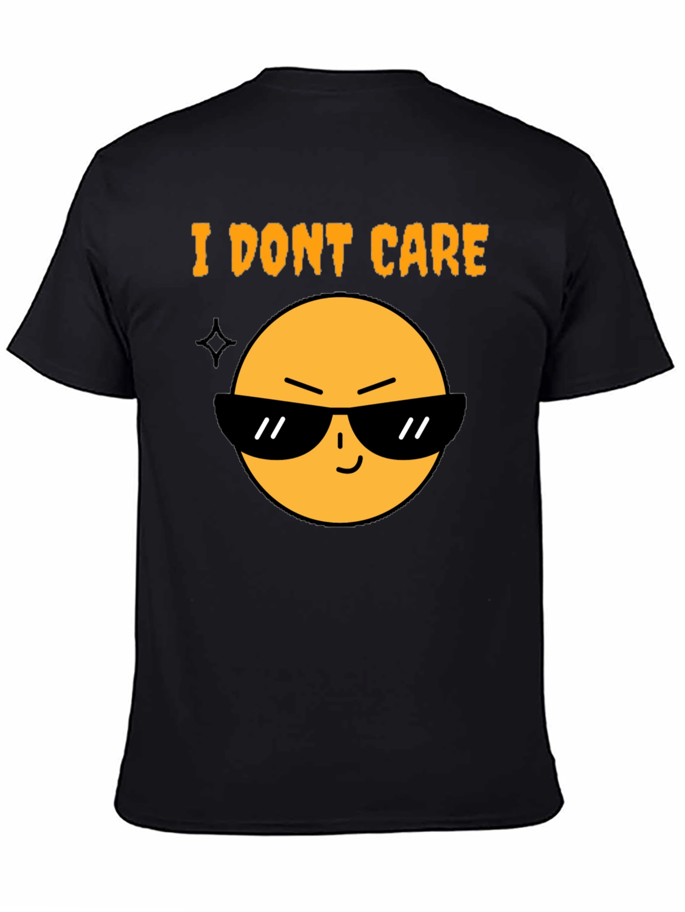 I Dont Care Emoji T-Shirt