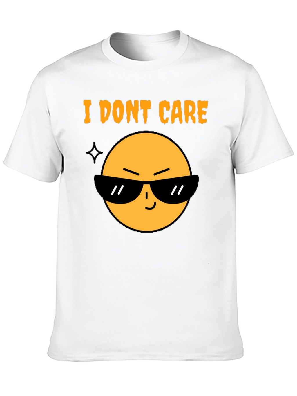 I Dont Care Emoji T-Shirt