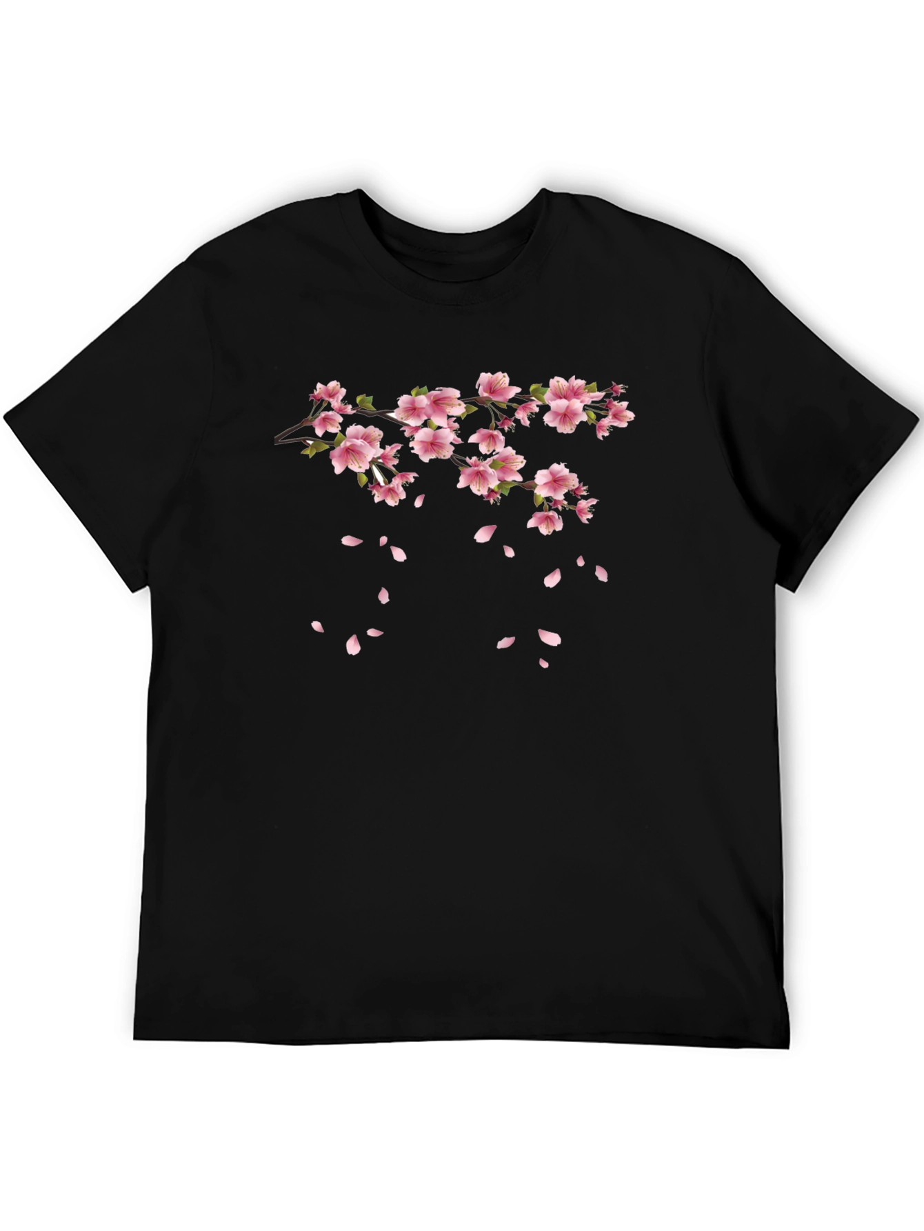 Blossom Branch Black T-Shirt