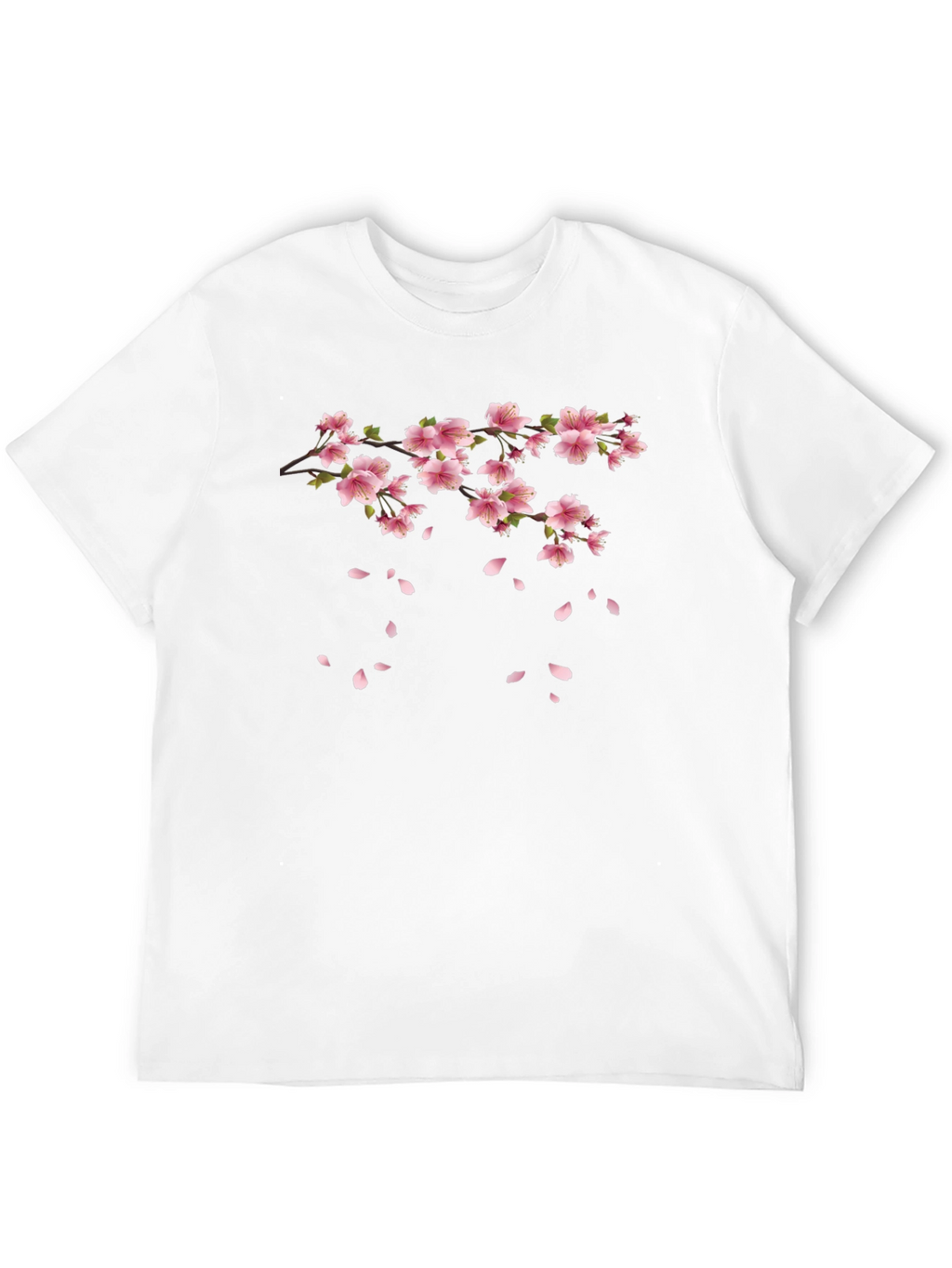 Blossom Branch Black T-Shirt