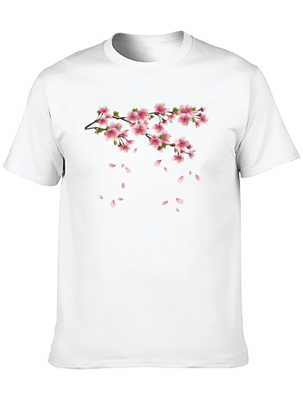 Blossom Branch Black T-Shirt