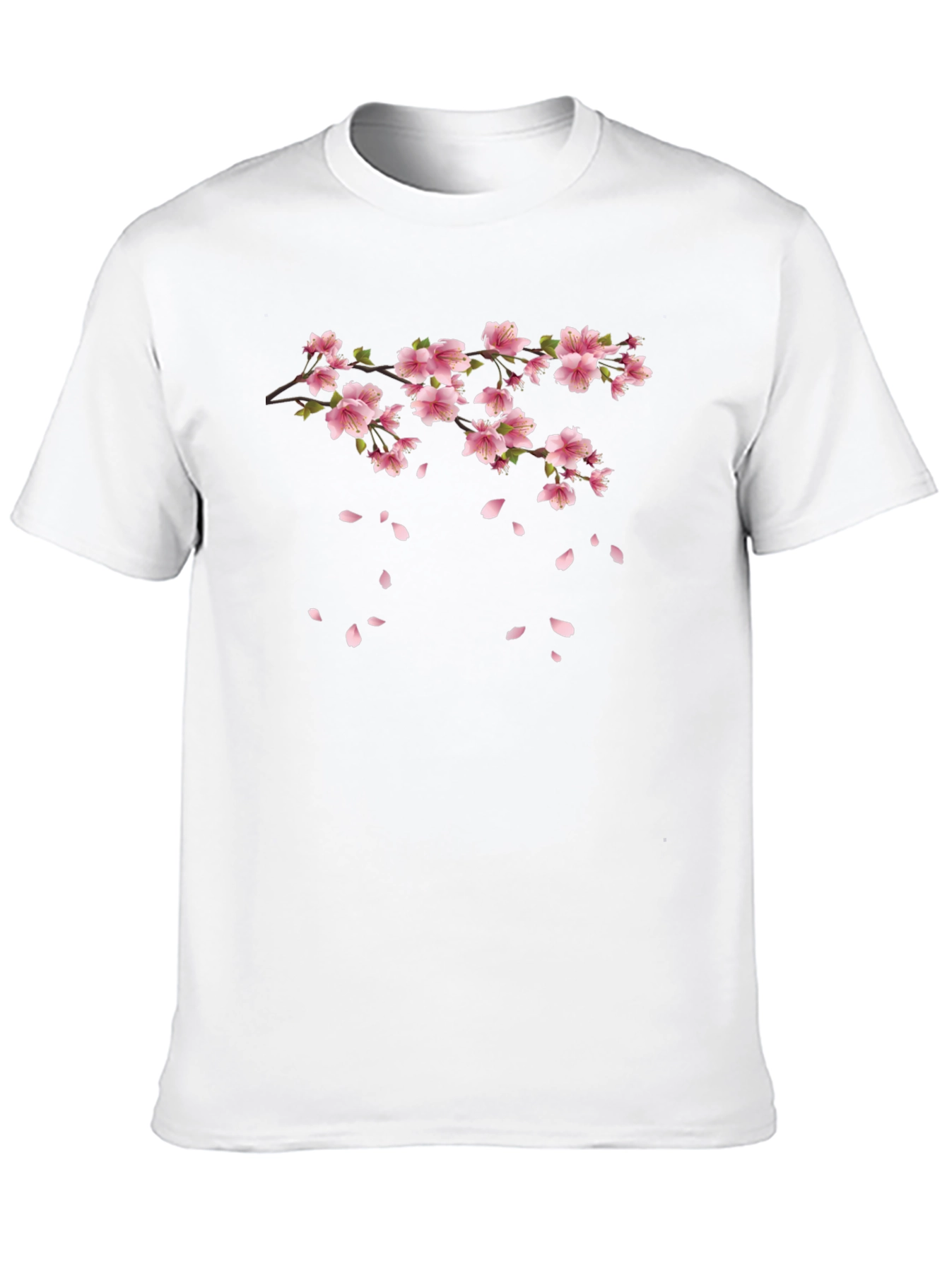 Blossom Branch Black T-Shirt