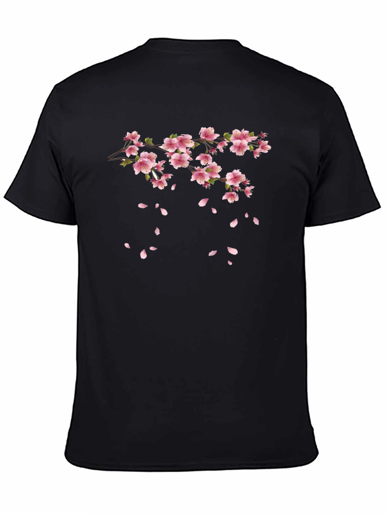 Blossom Branch Black T-Shirt