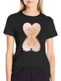 Heart Snowflake Graphic Tee