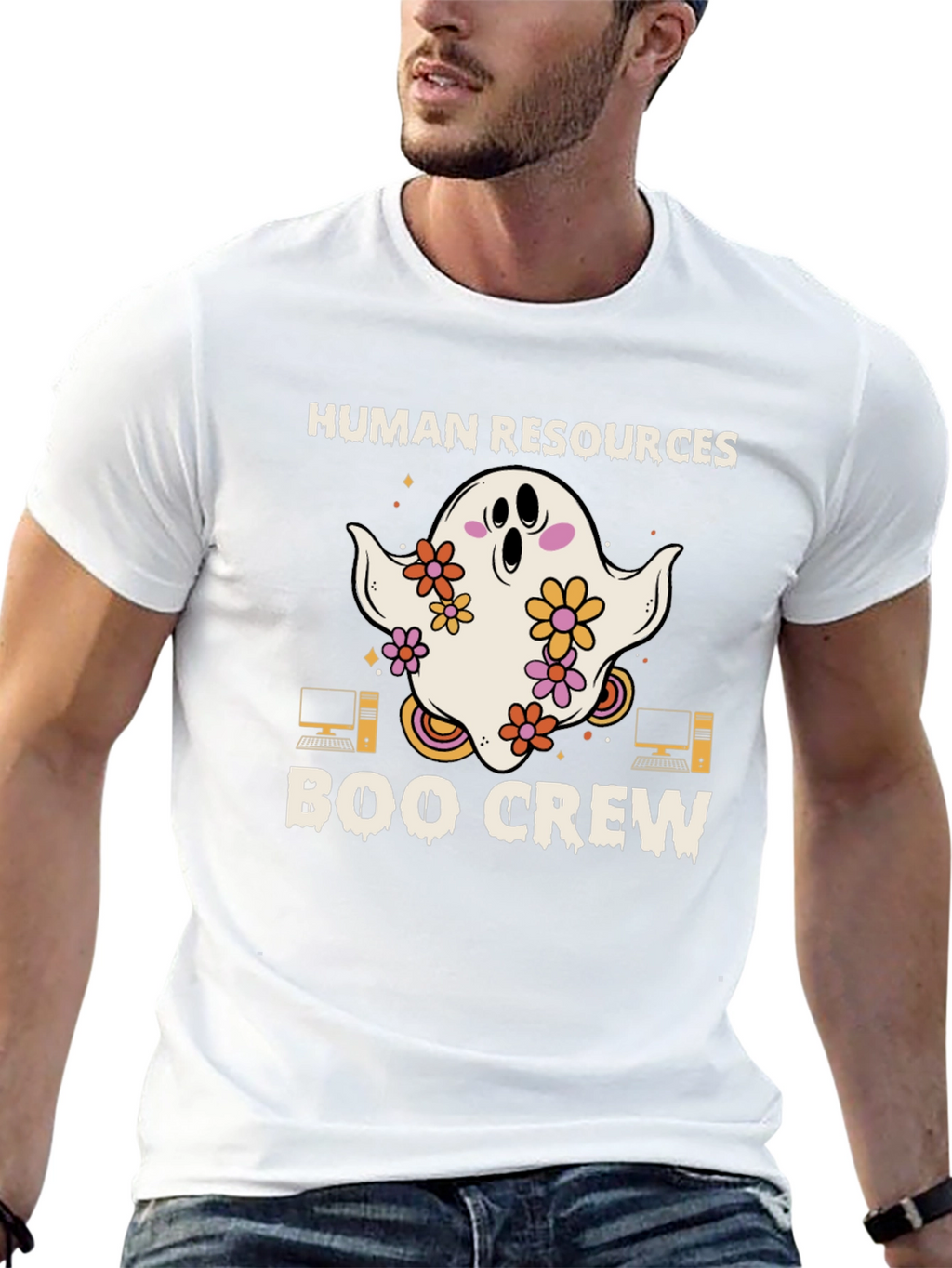 Human Resources Boo Crew Halloween T-Shirt