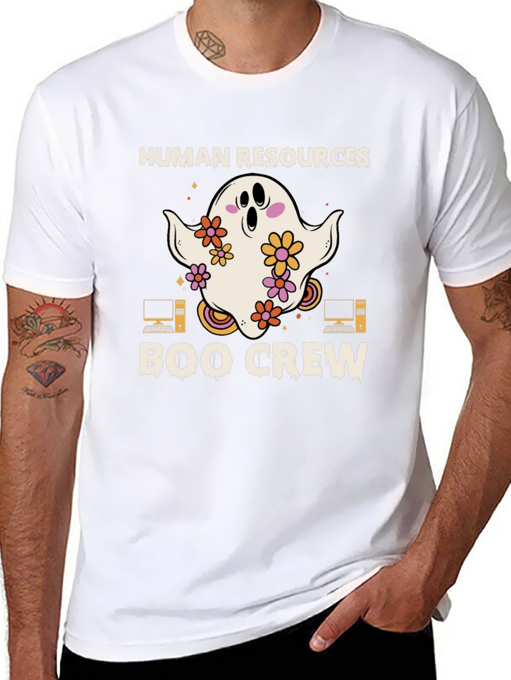 Human Resources Boo Crew Halloween T-Shirt