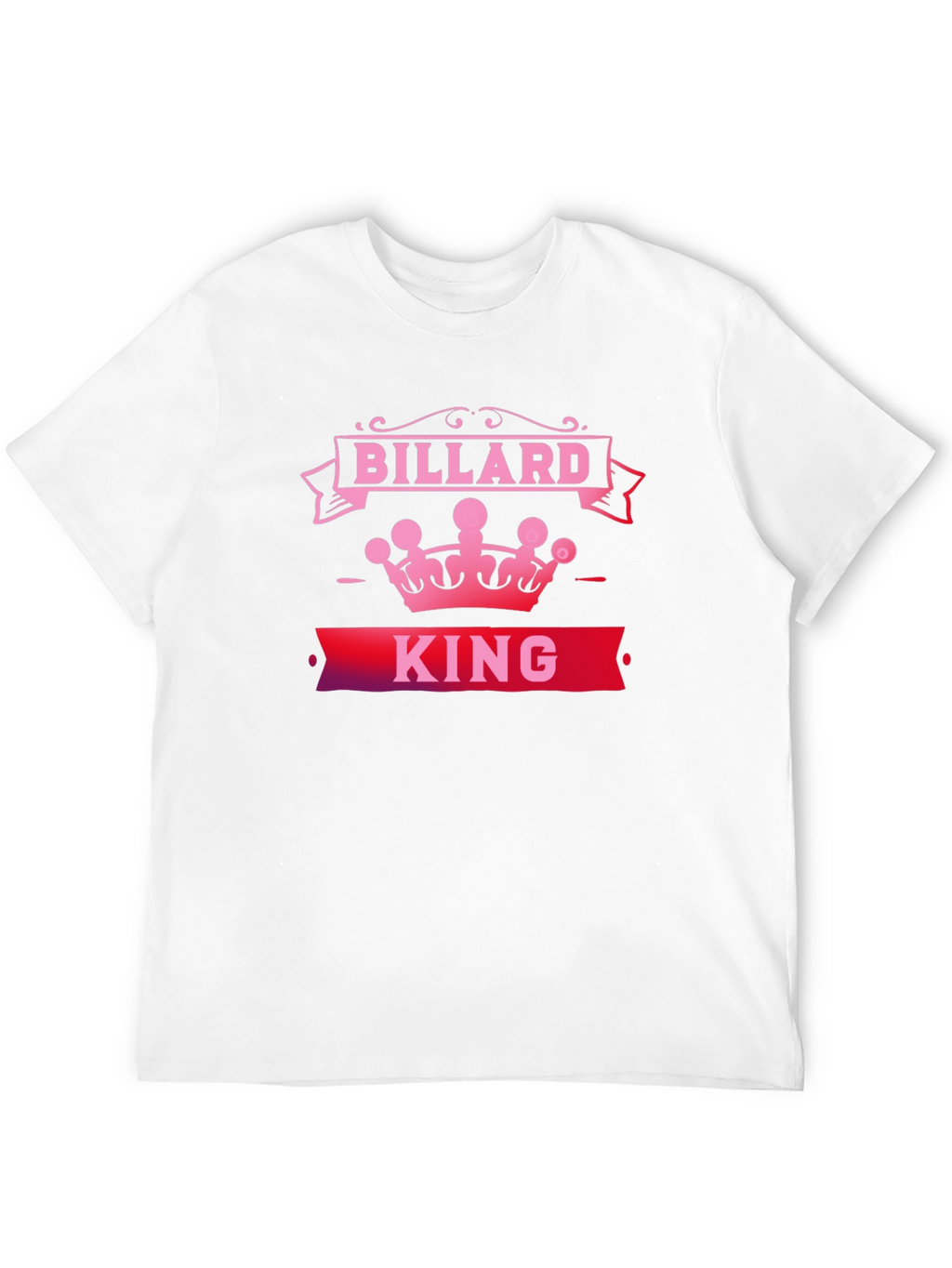 Billard King T-Shirt - Stylish Pool Player Tee