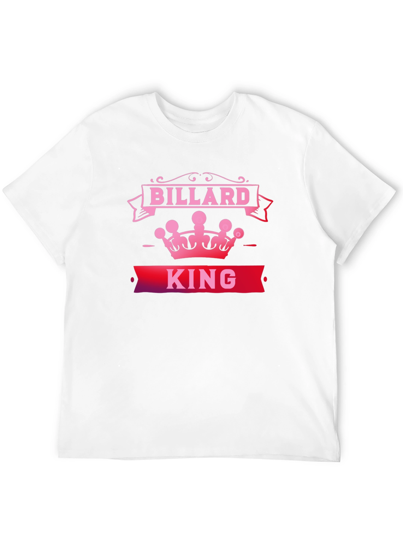Billard King T-Shirt - Stylish Pool Player Tee