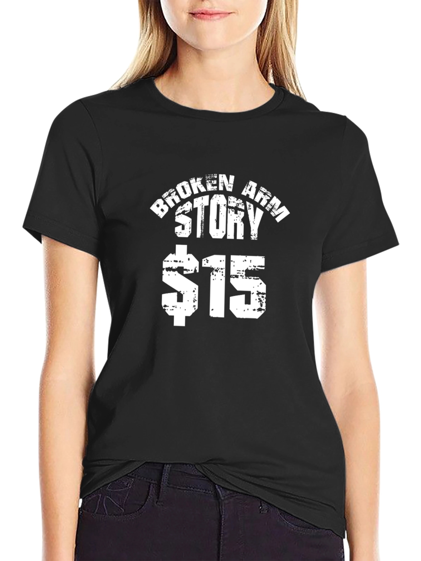 Broken Arm Story $15 T-Shirt
