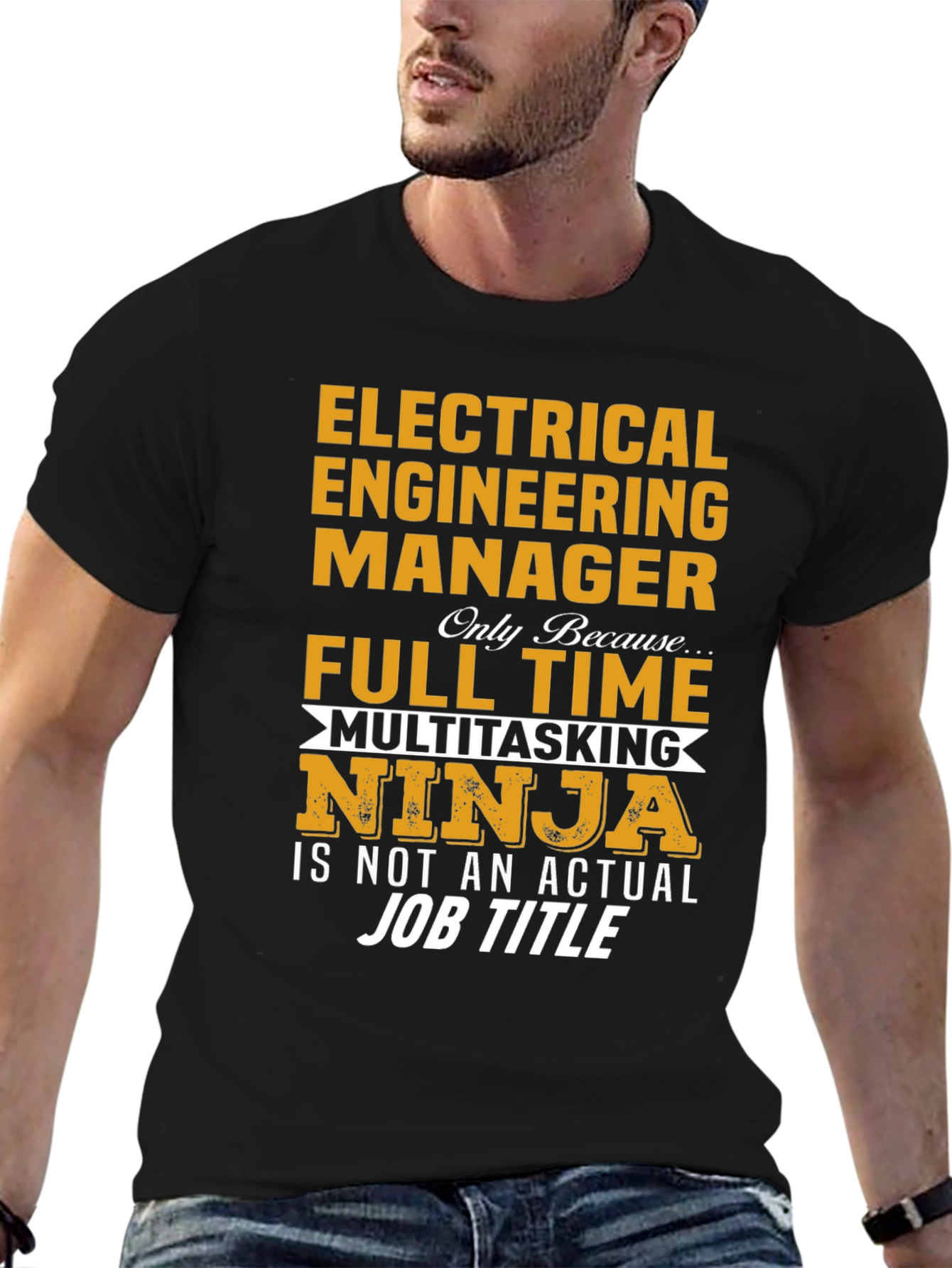 Electrical Engineer Manager Multitasking Ninja T-Shirt