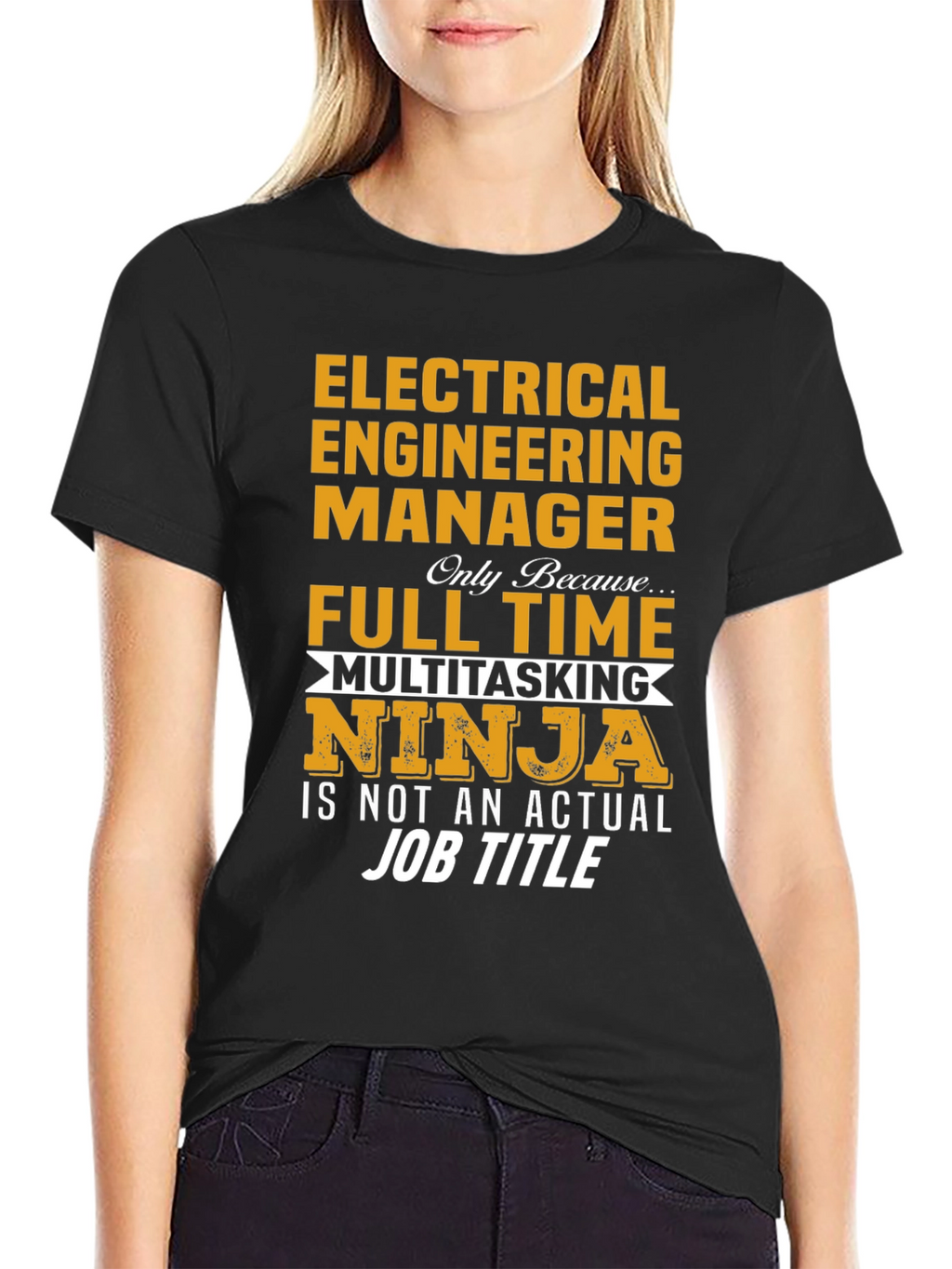 Electrical Engineer Manager Multitasking Ninja T-Shirt