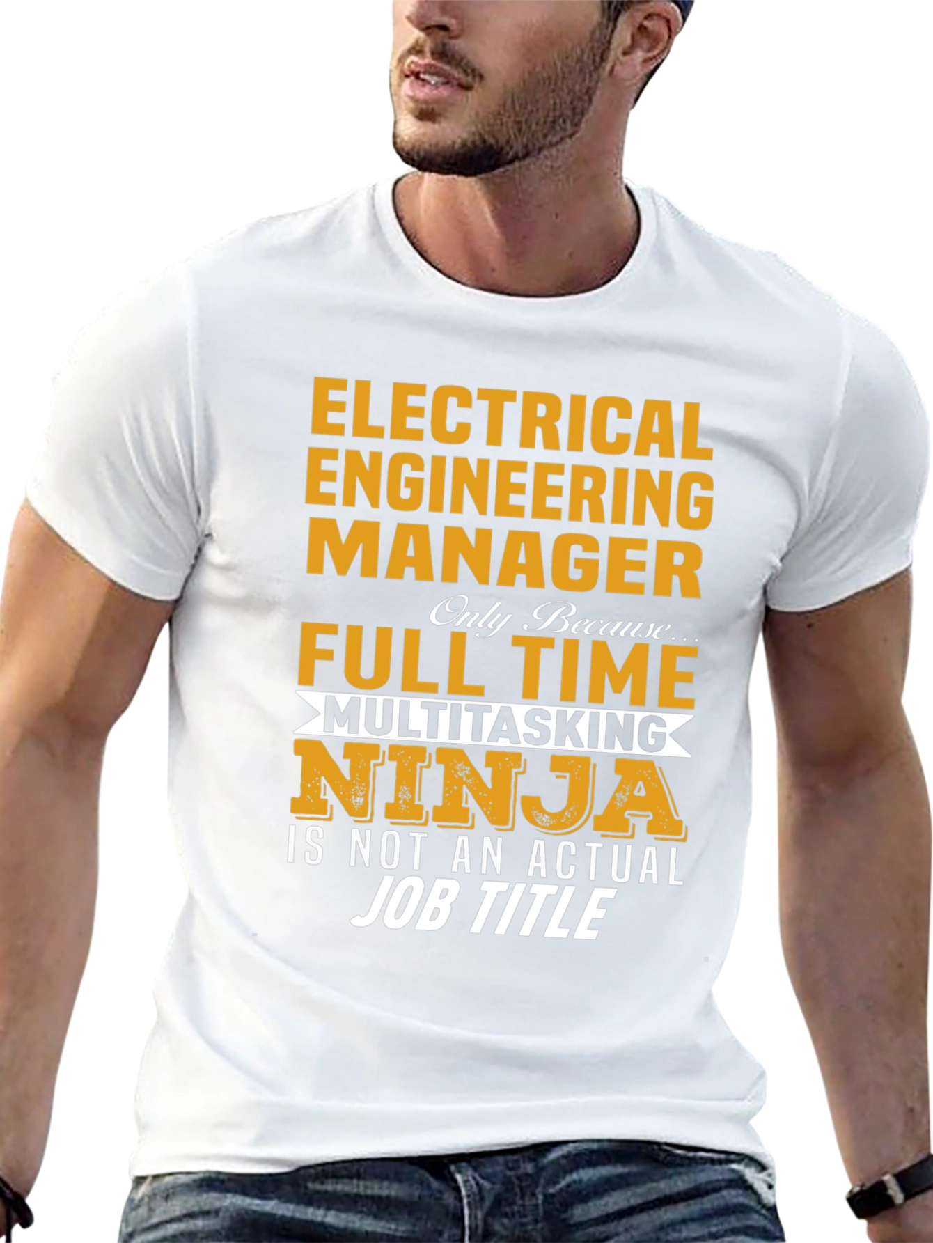 Electrical Engineer Manager Multitasking Ninja T-Shirt