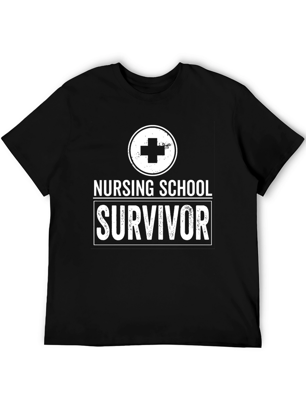 Nursing School Survivor Graphic Tee