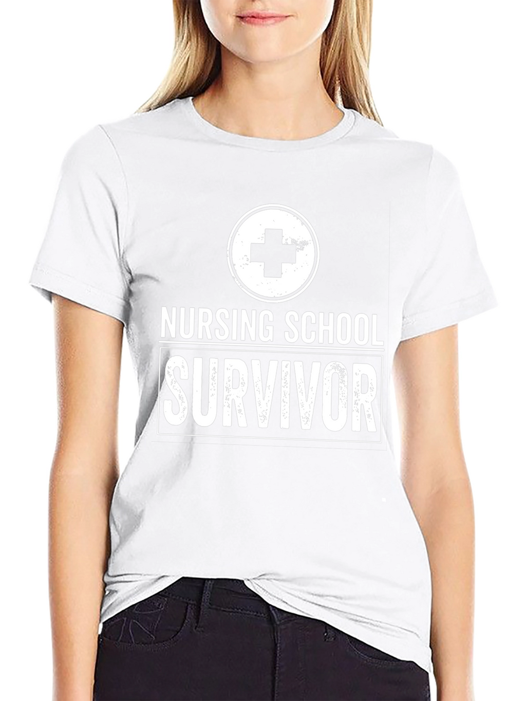 Nursing School Survivor Graphic Tee