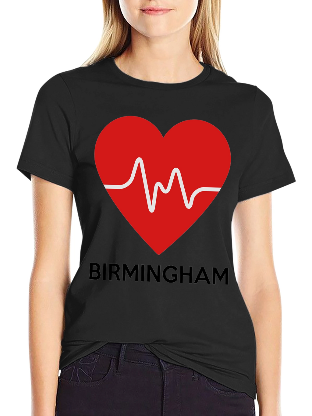 Birmingham Heartbeat Graphic Tee
