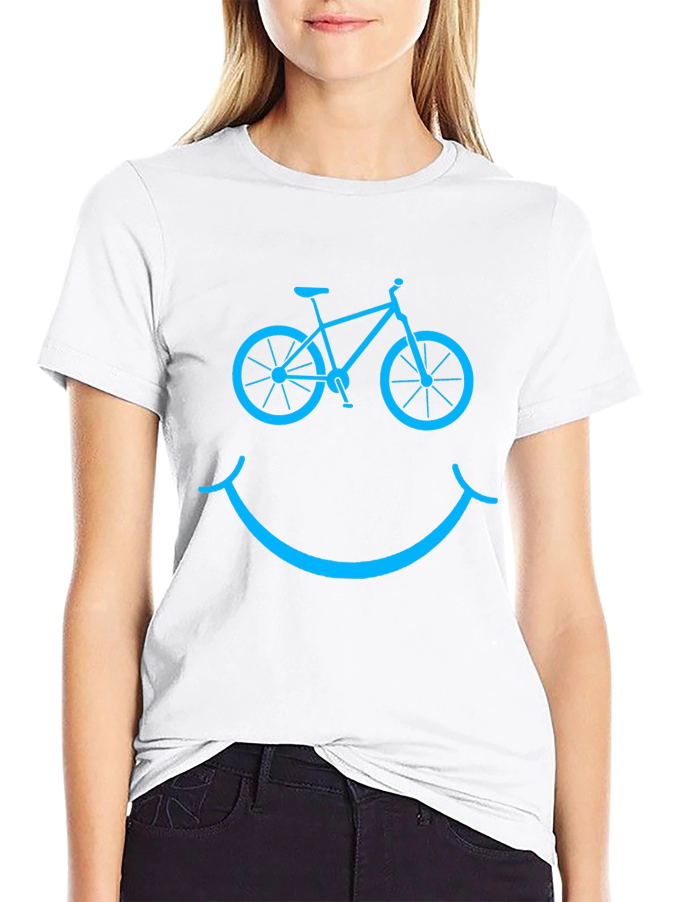 Bike Smiley T-Shirt