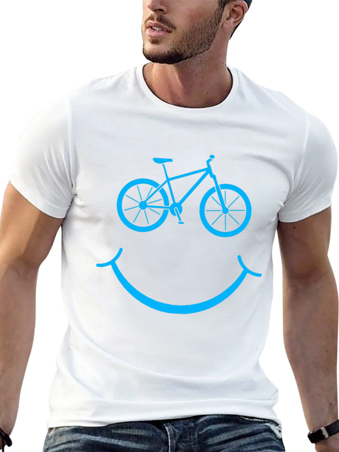 Bike Smiley T-Shirt