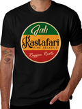 Rasta Reggae T-Shirt - Jah Rastafari King Selassie