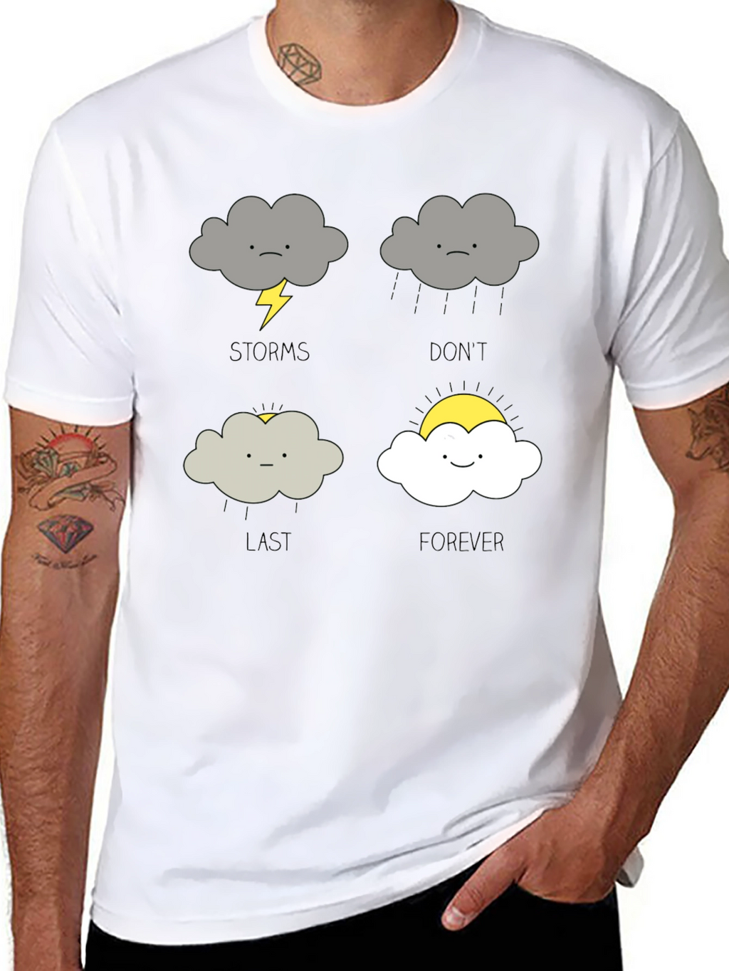Optimistic Weather Graphic Tee