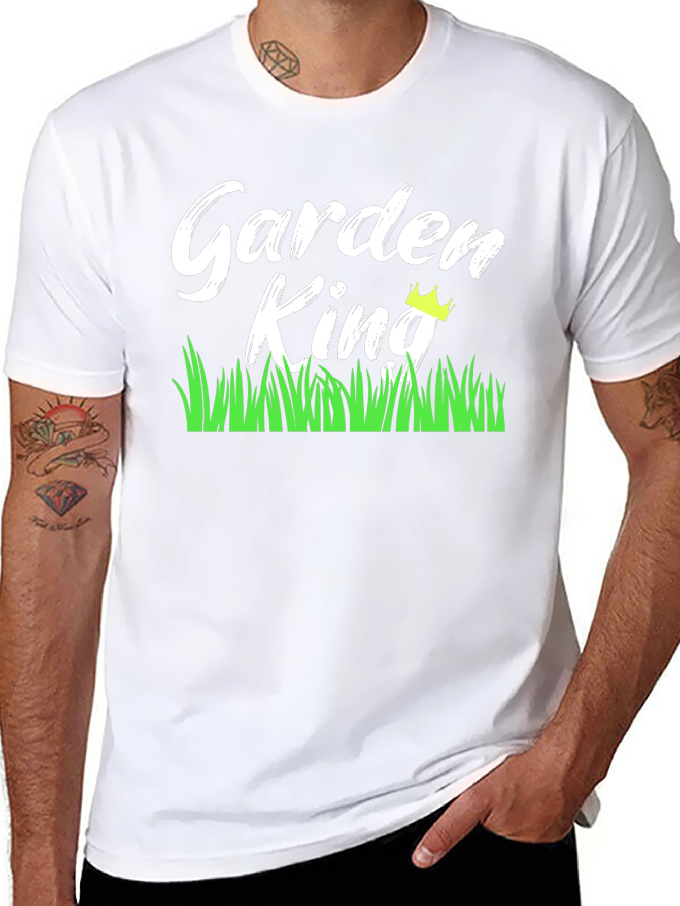Garden King T-Shirt - Gardening Gift Idea