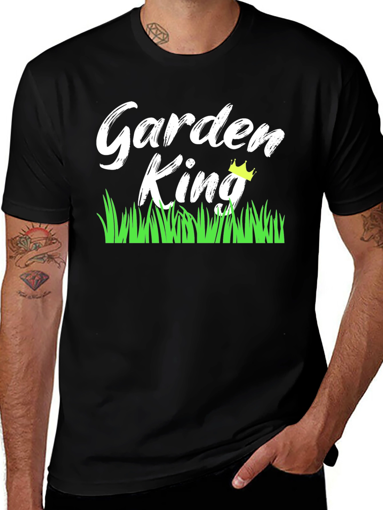 Garden King T-Shirt - Gardening Gift Idea