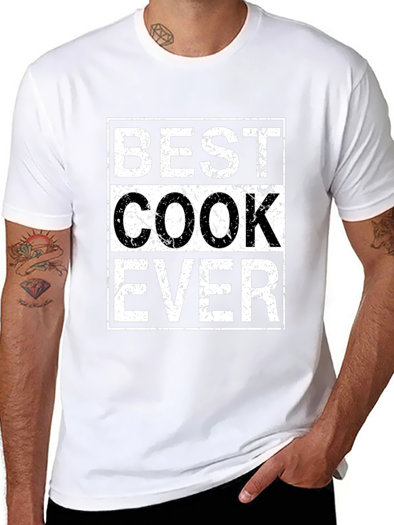 Best Cook Ever T-Shirt - Black Graphic Tee