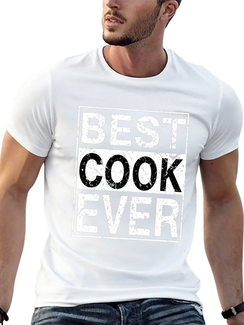 Best Cook Ever T-Shirt - Black Graphic Tee