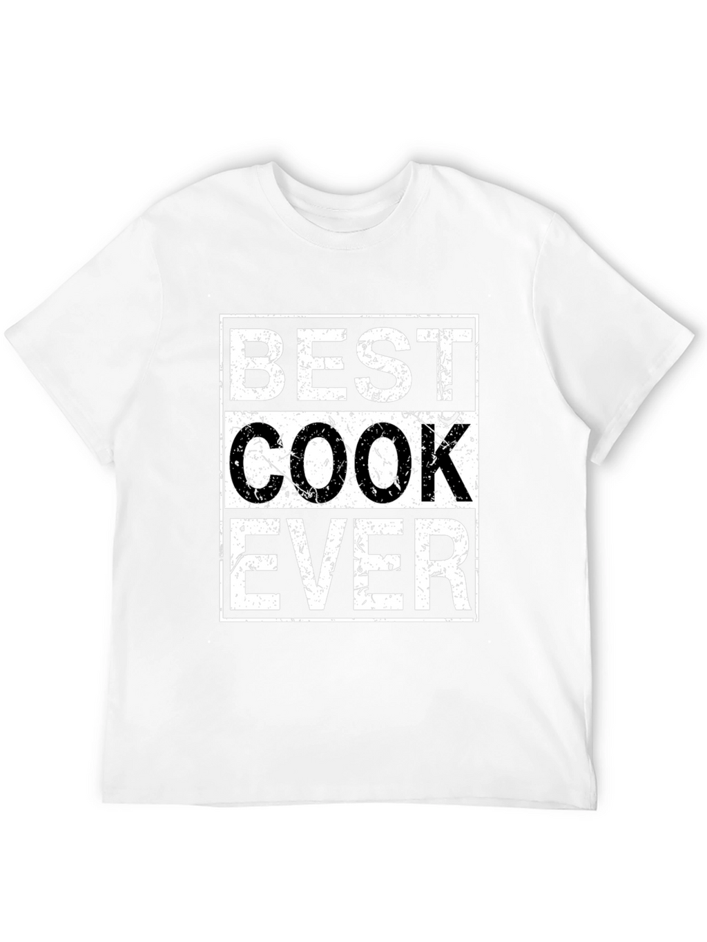 Best Cook Ever T-Shirt - Black Graphic Tee