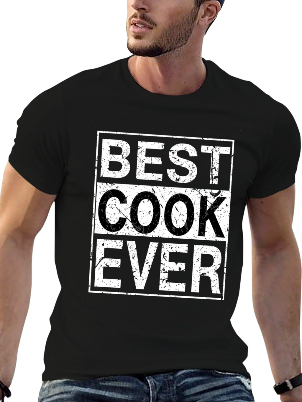 Best Cook Ever T-Shirt - Black Graphic Tee