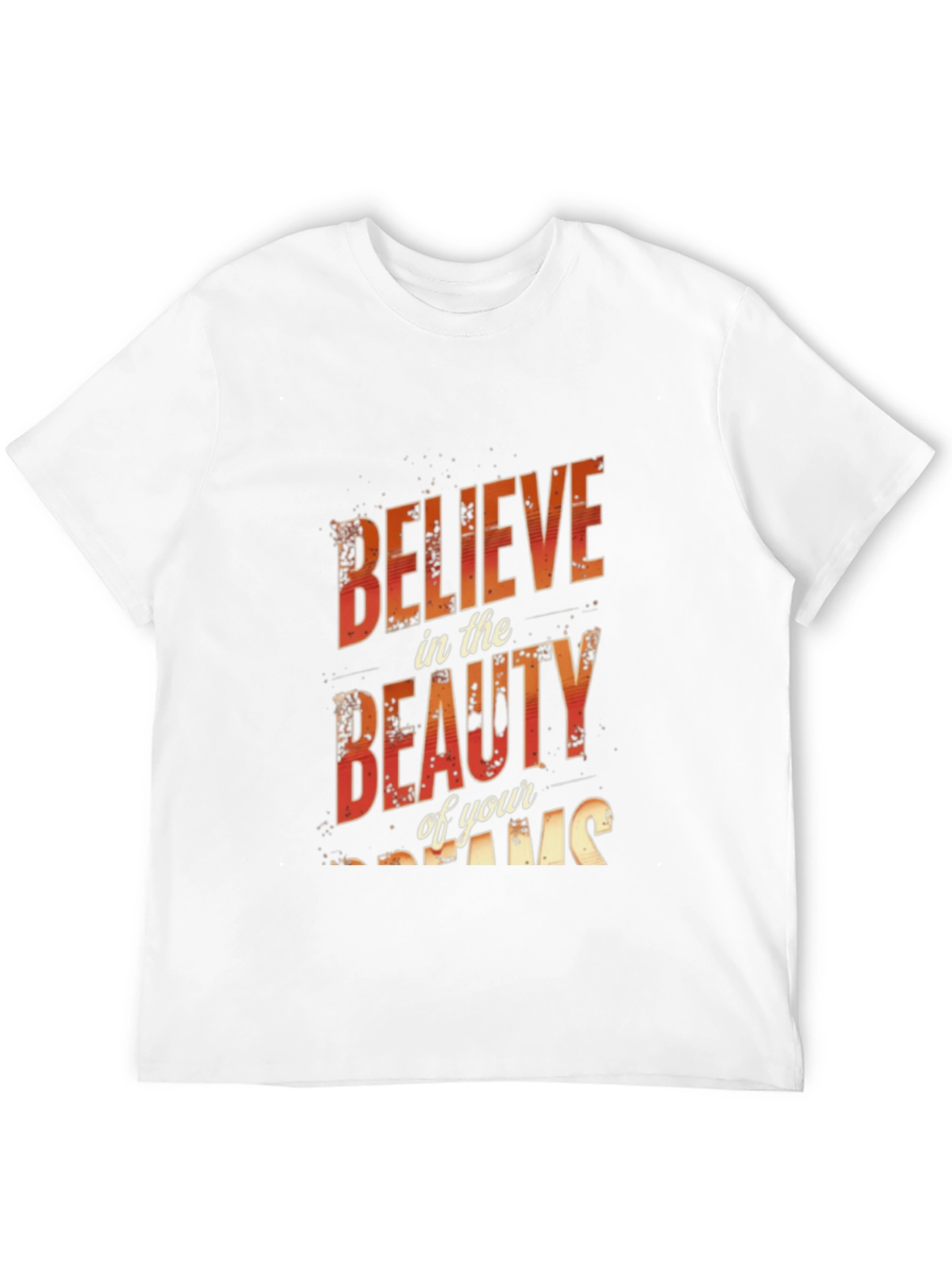 Believe in Beauty Black Graphic Tee