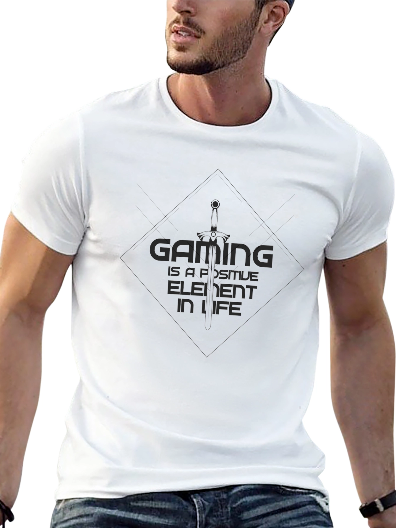 Gaming Is Positive Element In Life T-Shirt