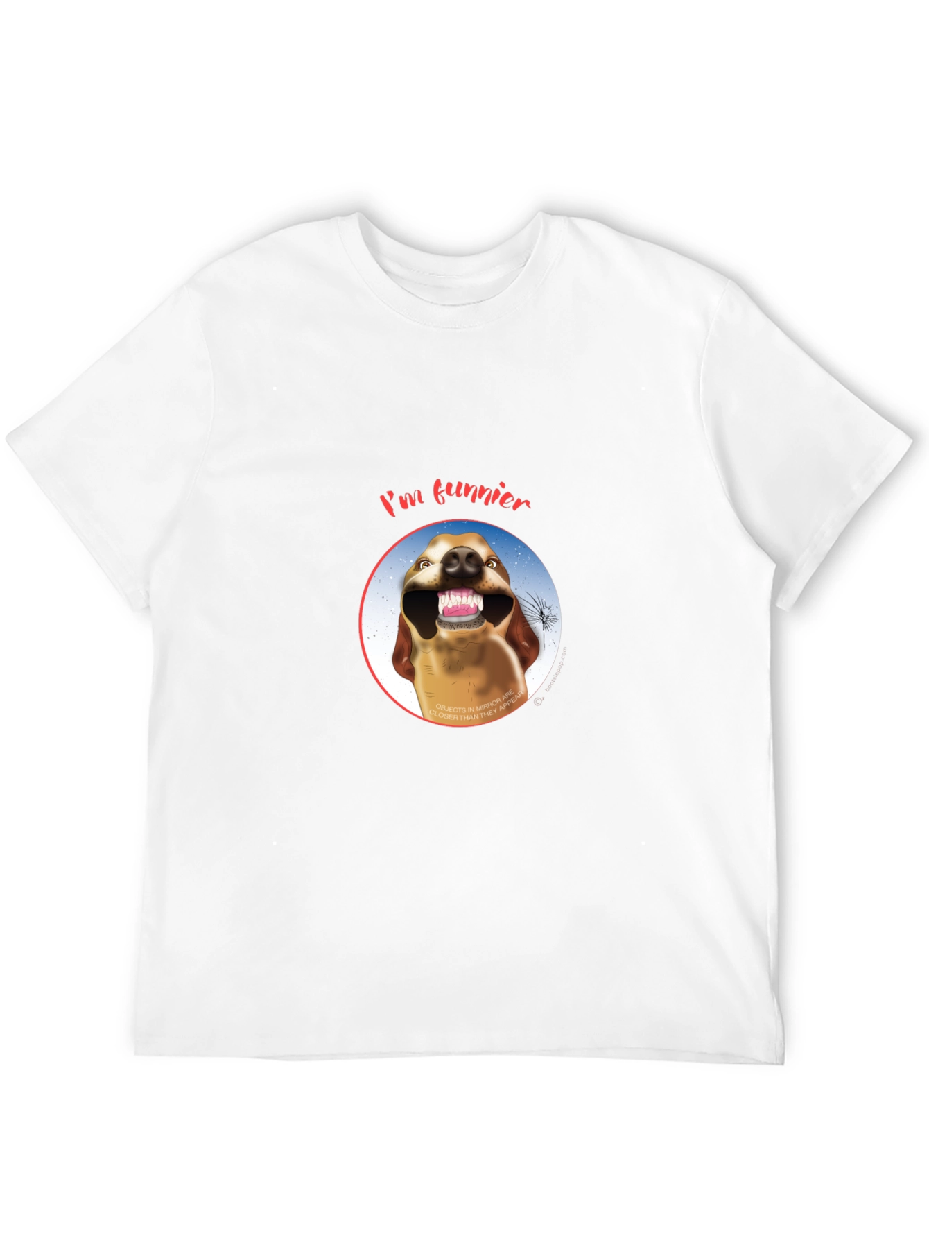 I’m Funnier Dog T-Shirt – Funny Dog Lover Graphic Tee