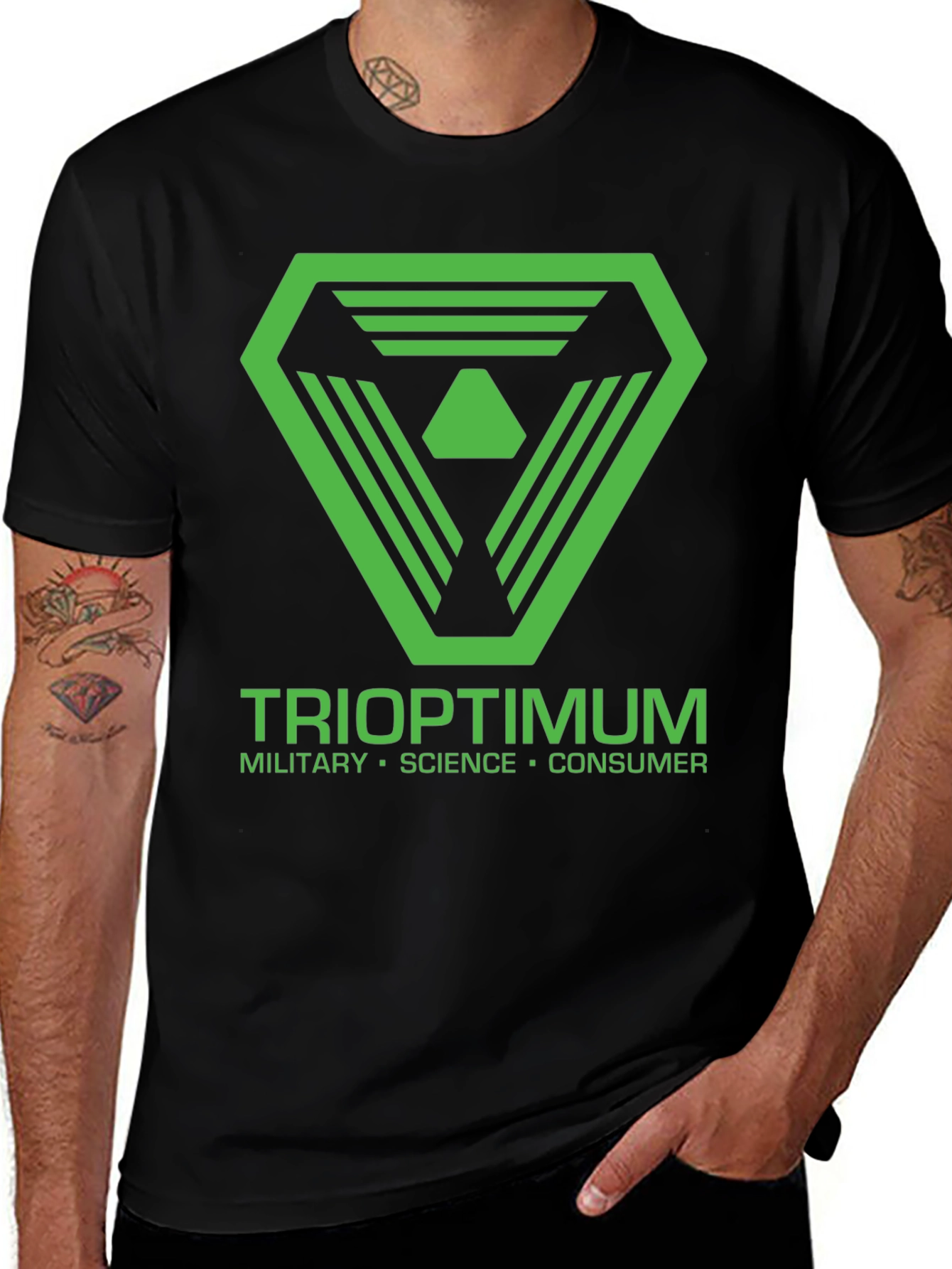 TriOptimum T-Shirt - Military Science Consumer Graphic Tee